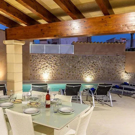 Historic Townhouse Casa Roca Horta 4 Bedrooms * Pollença