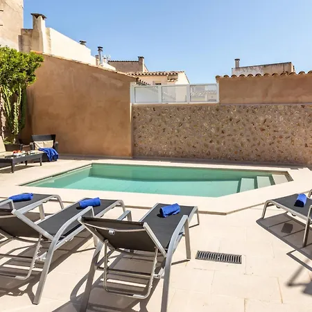 Historic Townhouse Casa Roca Horta 4 Bedrooms Sun Terrace Town Mountain Views Villa Pollença