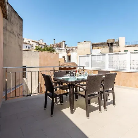 Historic Townhouse Casa Roca Horta 4 Bedrooms Sun Terrace Town Mountain Views Pollença