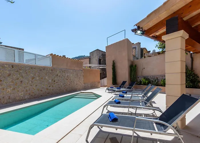 Villa Historic Townhouse Casa Roca Horta 4 Bedrooms Pollenca