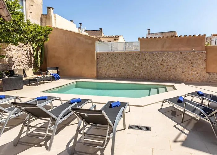Historic Townhouse Casa Roca Horta 4 Bedrooms Villa Pollenca